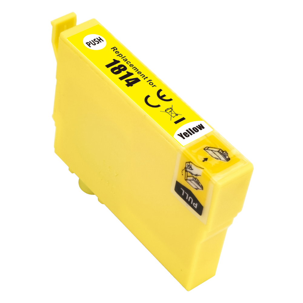 Compatible Epson 18 Yellow Ink Cartridge T1814