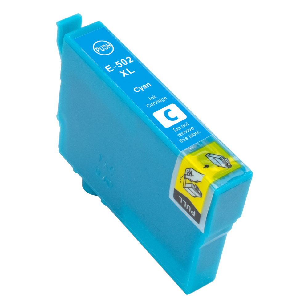 Compatible Epson 502 XL Cyan Ink Cartridge