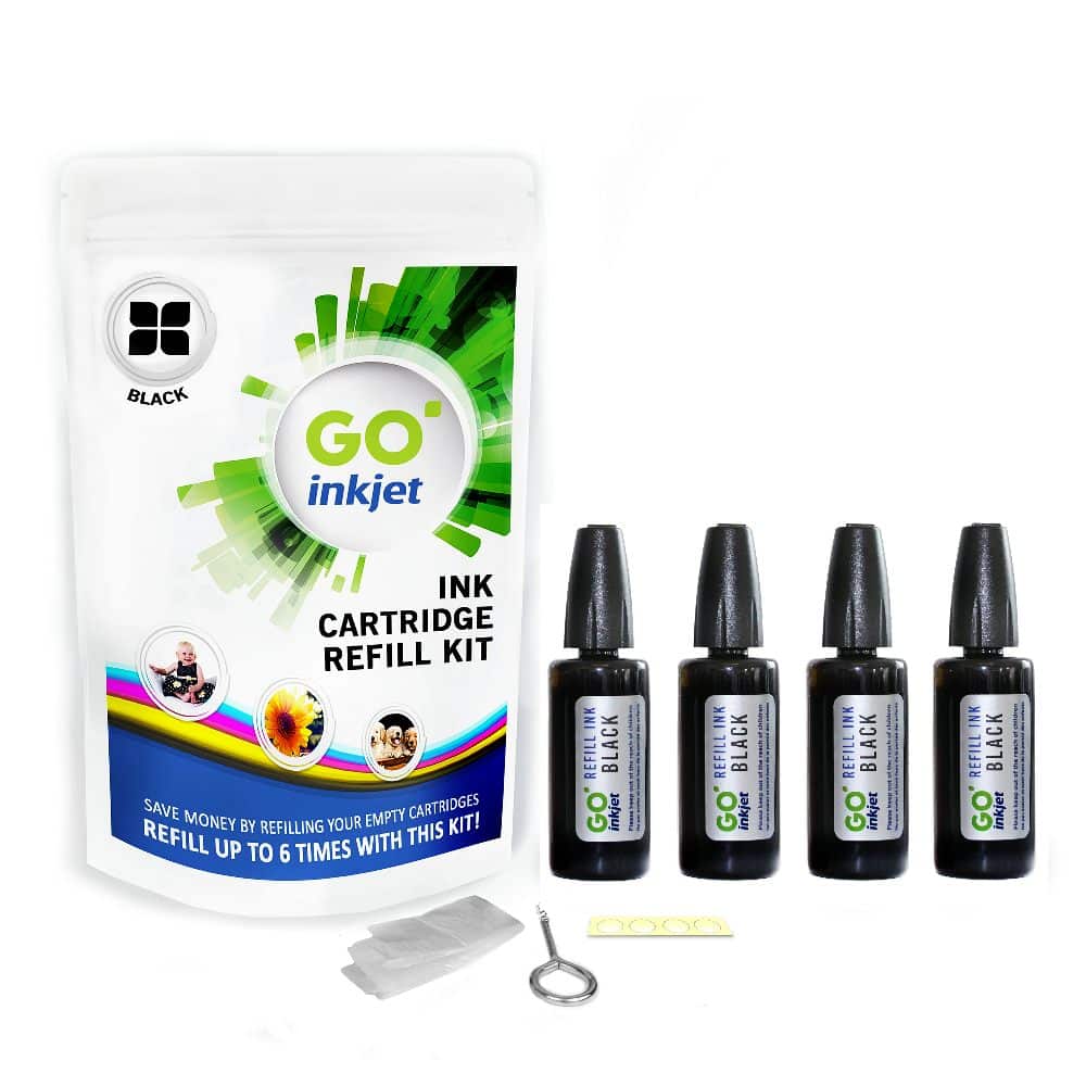 Black Ink Refill Kit For Brother Cartridges