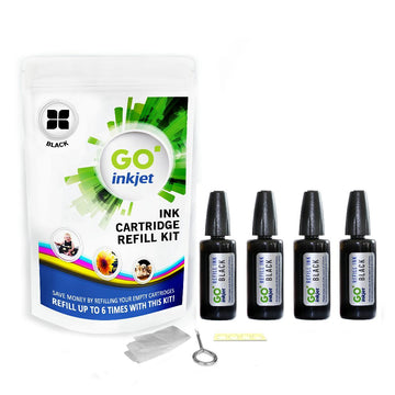 Black Ink Refill Kit for HP Cartridges