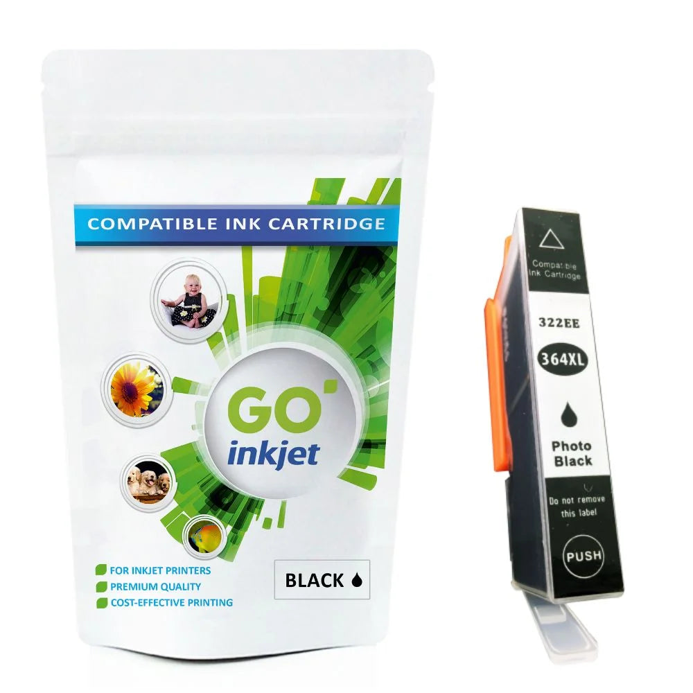 Compatible HP 364 XL Photo Black Ink Cartridge