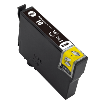 Compatible Epson 16 Black Ink Cartridge T1621
