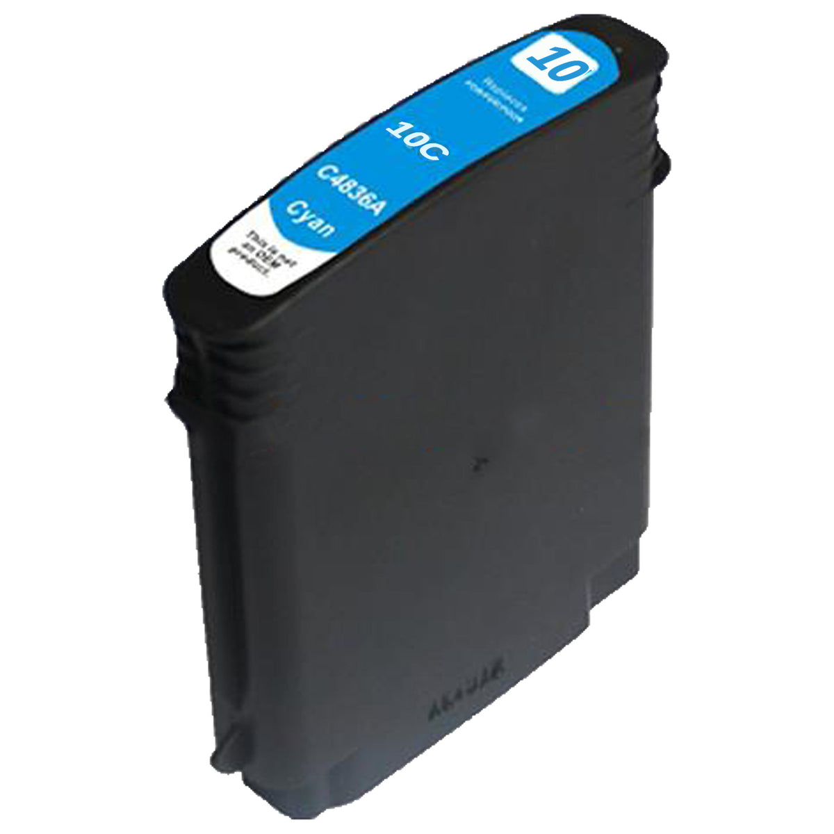 Cartouche d'encre cyan compatible HP 10