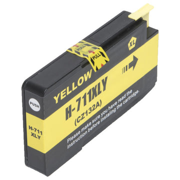Kompatible HP 711 gelbe Pigmenttinte-Patrone