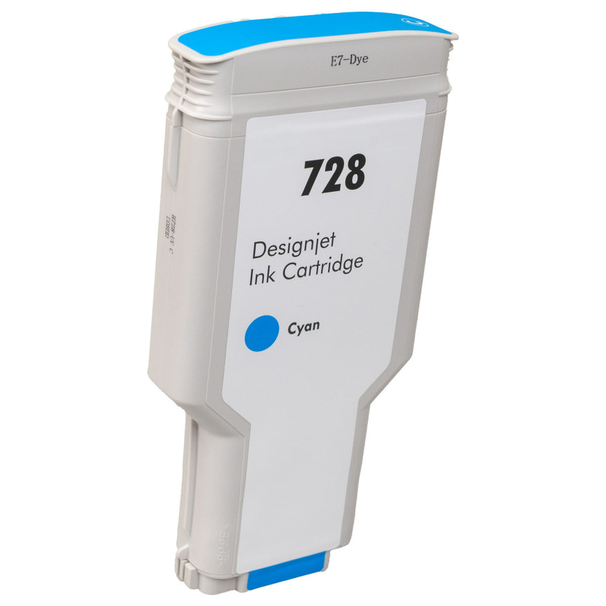 Cartouche d'encre cyan haute capacité HP 728 compatible