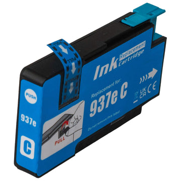 Cartouche d'encre cyan compatible HP 937e EvoMore