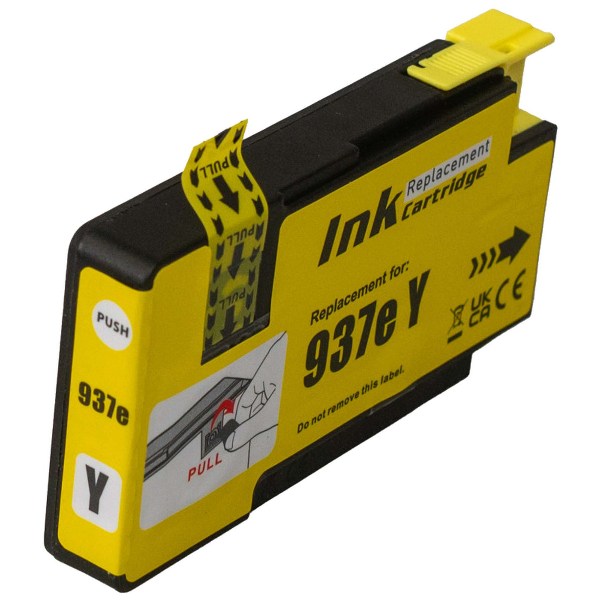 Kompatible HP 937e EvoMore gelbe Tintenpatrone