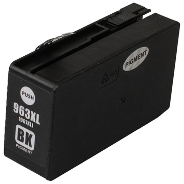 Cartouche d'encre noire pigmentée HP 963XL compatible