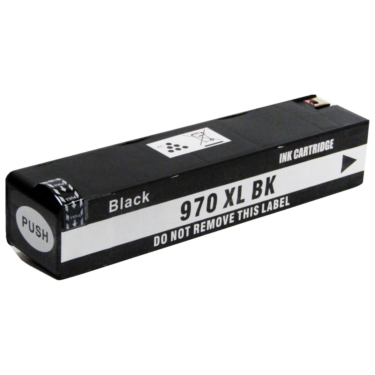 Cartouche d'encre noire pigmentée HP 970XL compatible
