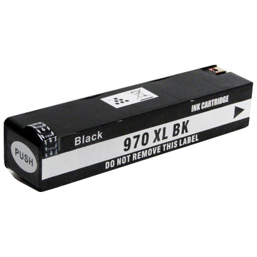 Cartouche d'encre noire pigmentée HP 970XL compatible