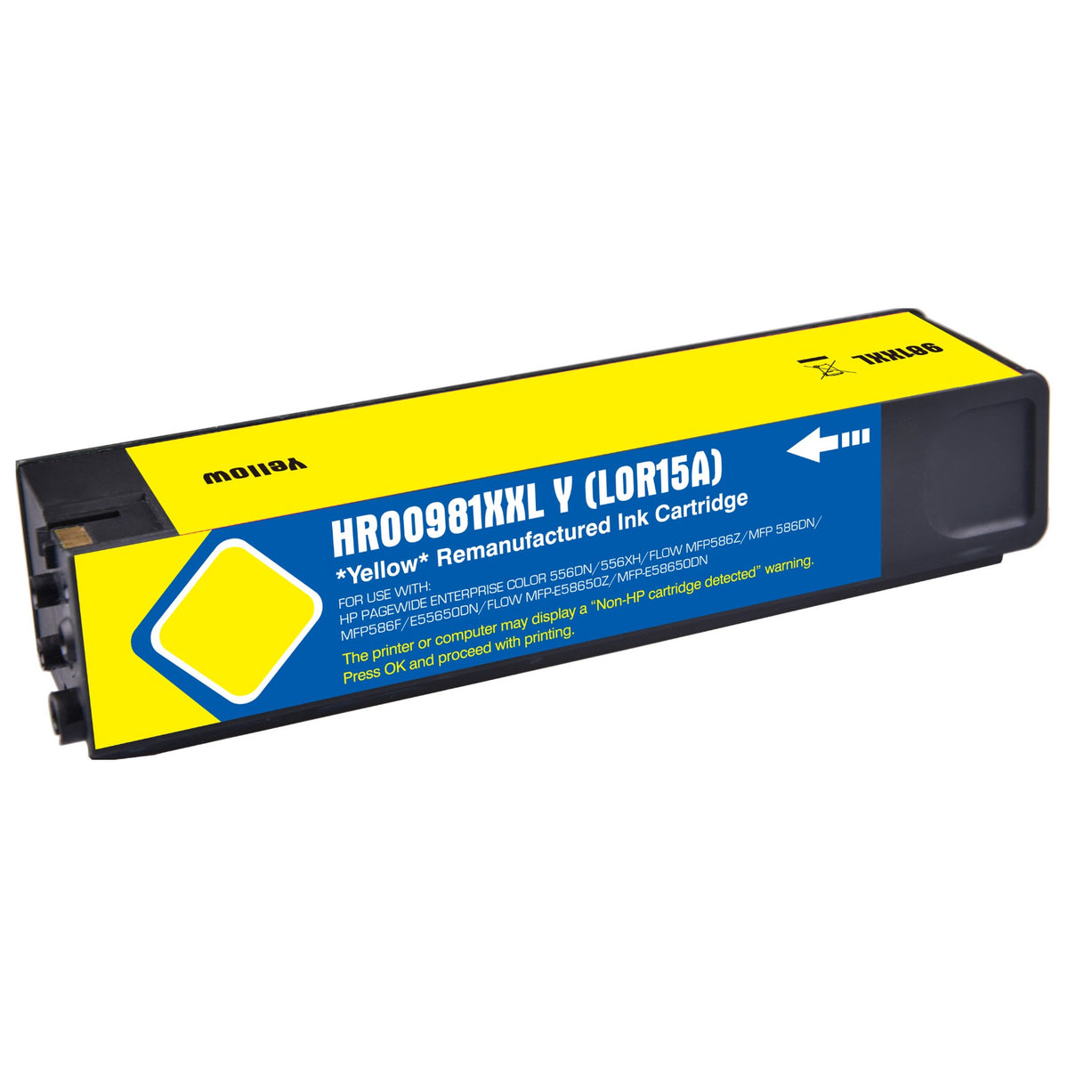 Compatible HP 981XXL Yellow Ink Cartridge
