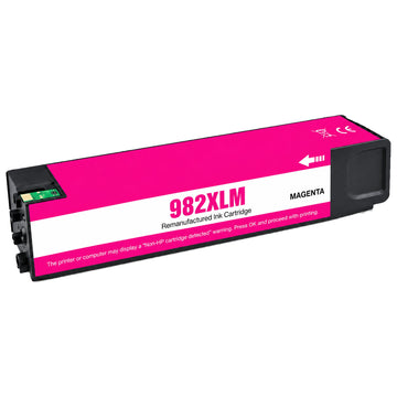 Kompatible HP 982X Magenta Tintenpatrone mit hoher Reichweite
