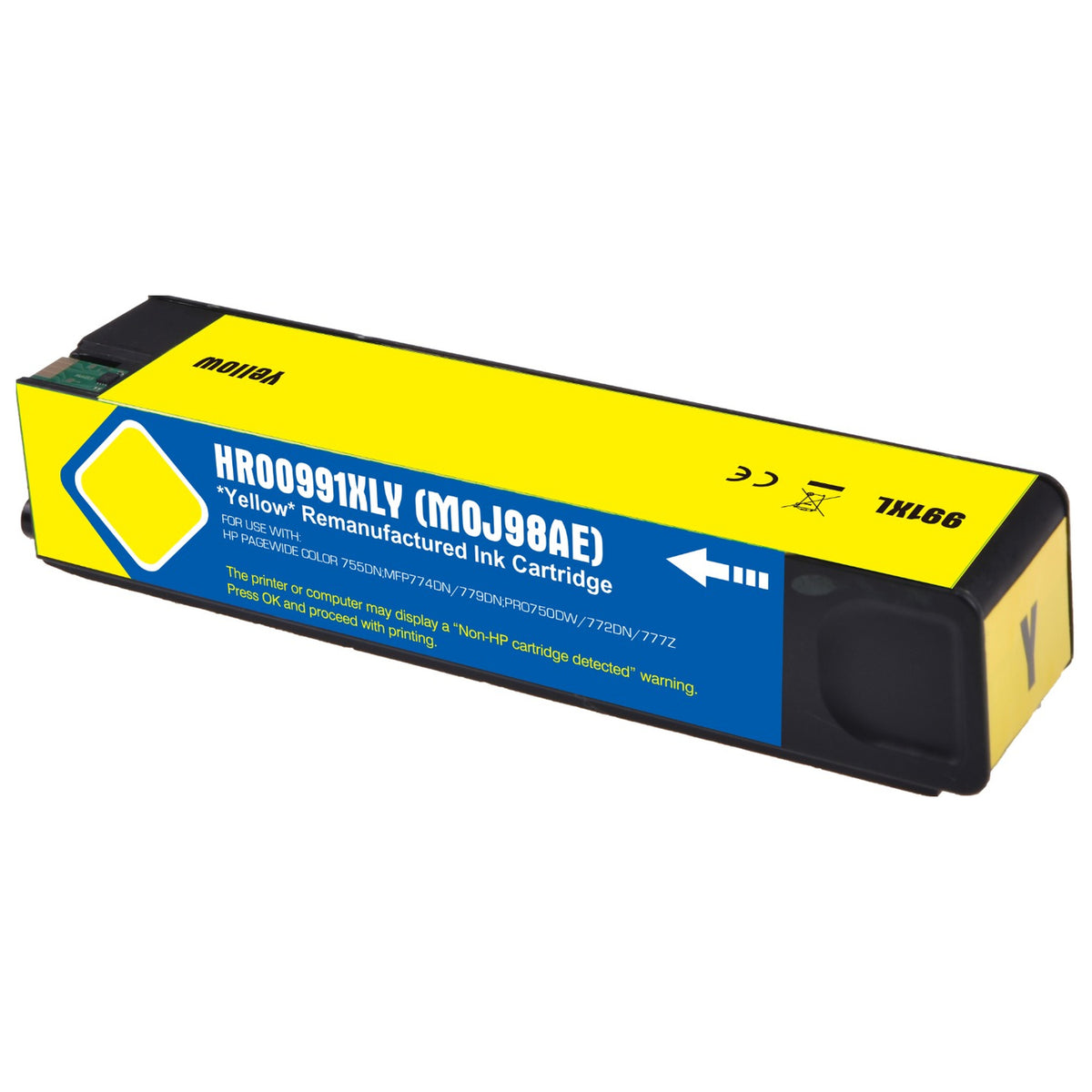 Cartuccia d'inchiostro gialla ad alta resa compatibile HP 991X