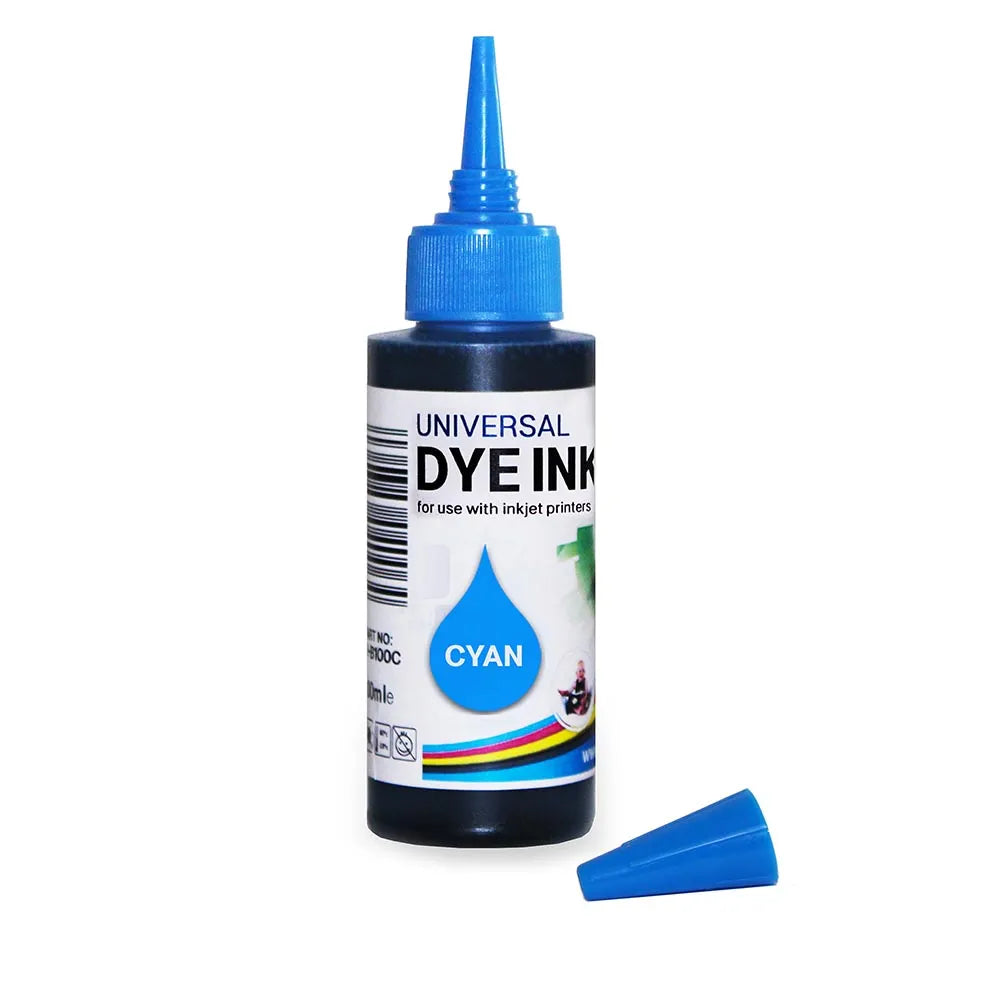 Cyan Printer Ink Refill Bottle 100ml