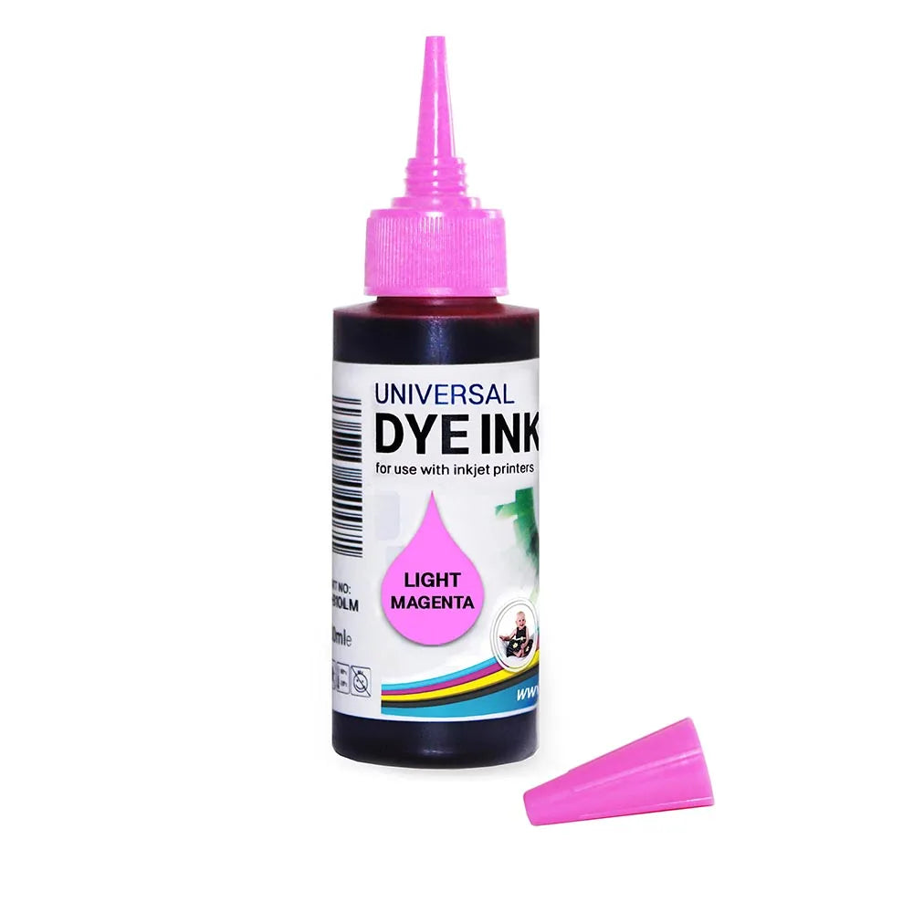 Light Magenta Printer Ink Refill Bottle 100ml