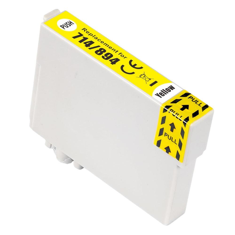 Compatible Epson T0714 Yellow Ink Cartridge