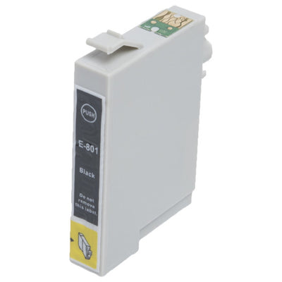 Compatible Epson T0801 Black Ink Cartridge