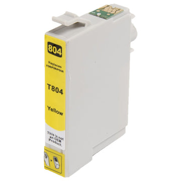 Compatible Epson T0804 Yellow Ink Cartridge