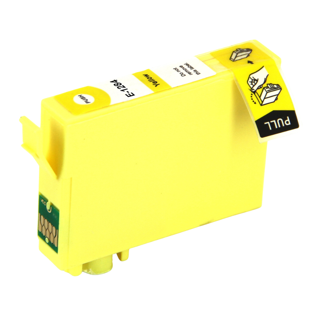 Compatible Epson T1284 Yellow Ink Cartridge