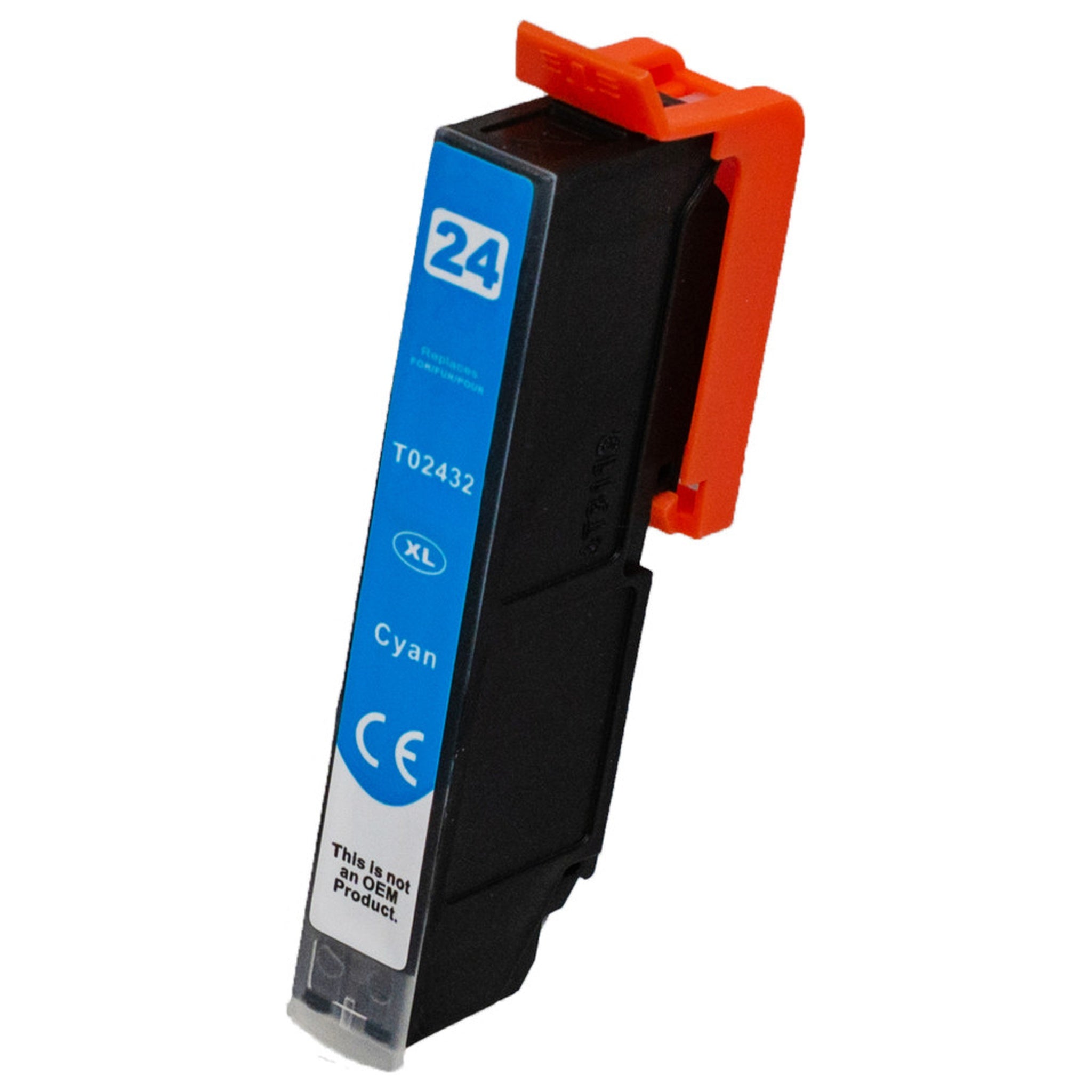 Compatible Epson 24 Cyan Ink Cartridge T2432