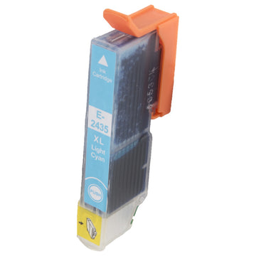 Compatible Epson 24 Light Cyan Ink Cartridge T2435