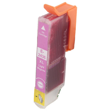 Compatible Epson 24 Light Magenta Ink Cartridge T2436