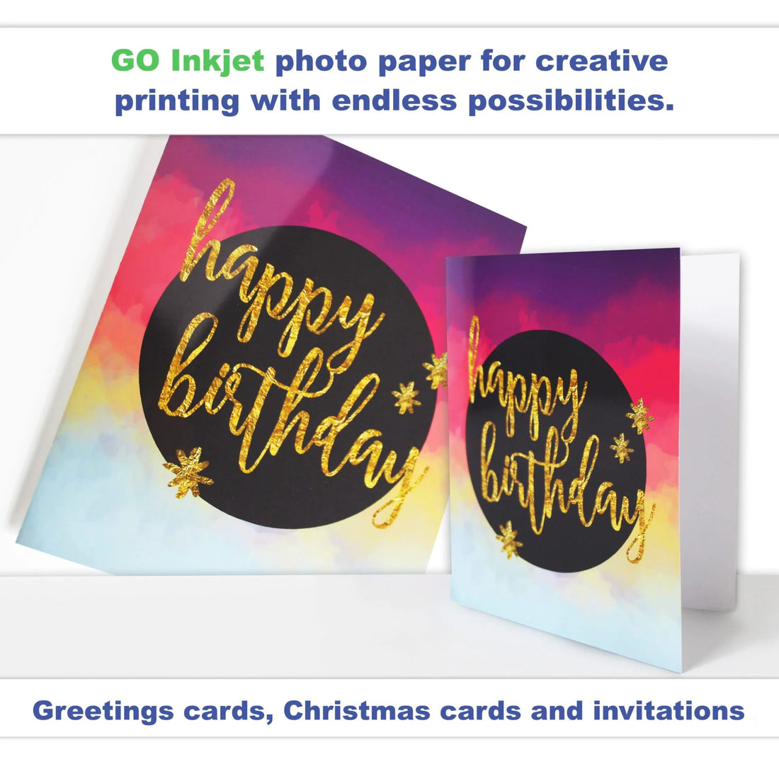 GO Inkjet A3 Photo Paper Glossy 200gsm 100 sheets