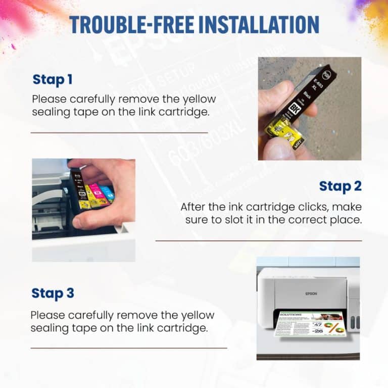 Epson XP 2100 Ink Cartridges Multipack 603